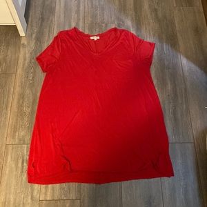 Red Umgee Tshirt dress